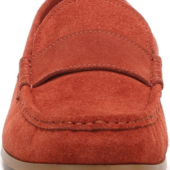NWOT Vince Men's Daly Loafer in Sunset Orange, Size 8/Women's Size 10 - Picture 7 of 14